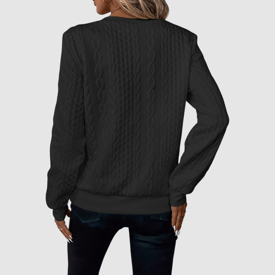 Rozárie – Stylische Zopfstrick-Pulli
