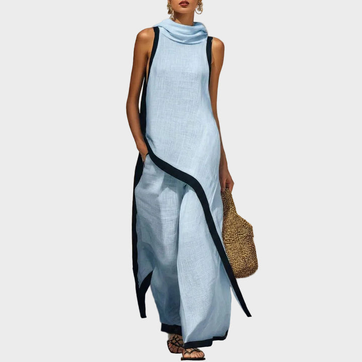 Leonora – kompletts elegants Lino