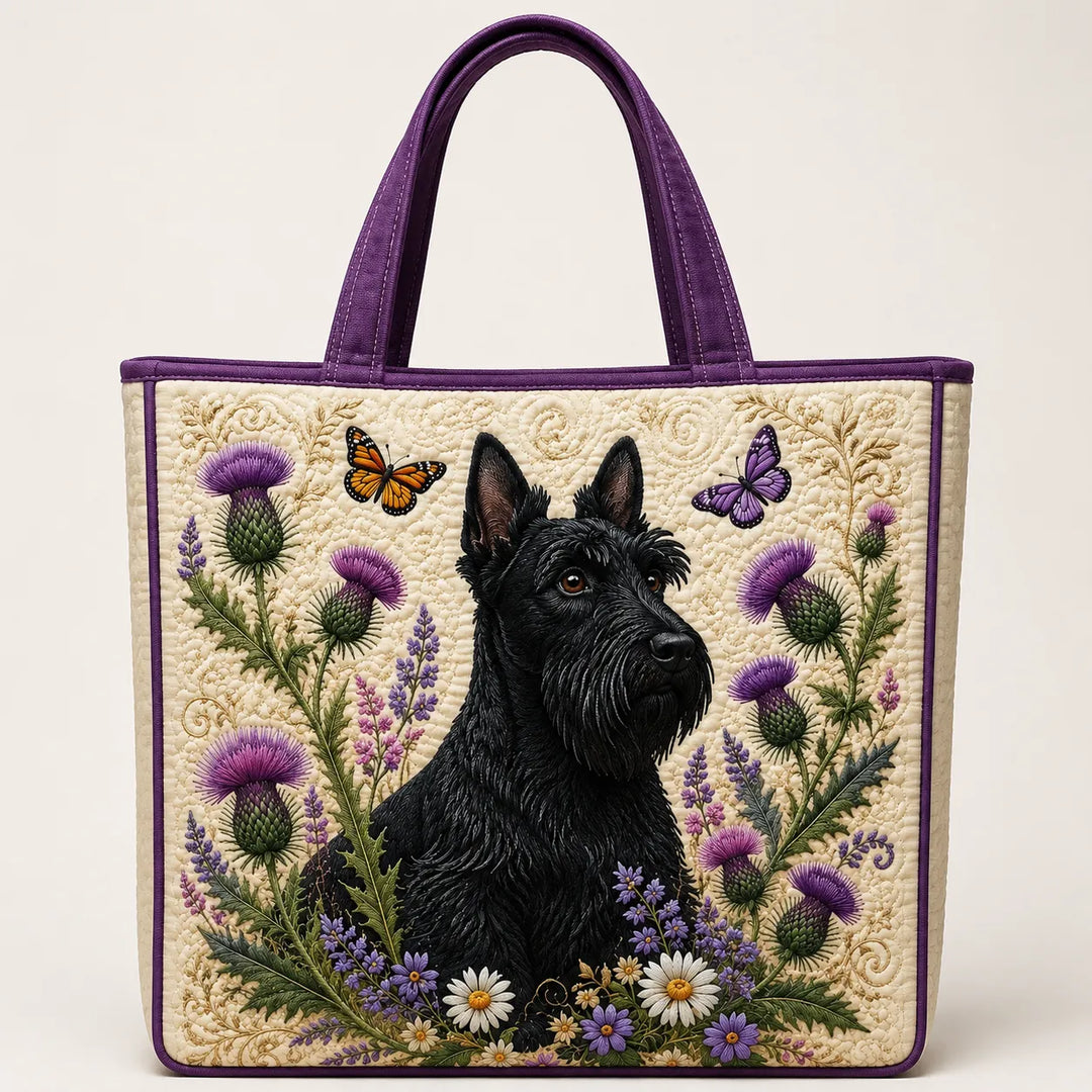 Handgmachts Schottisch-Terrier-Täschli