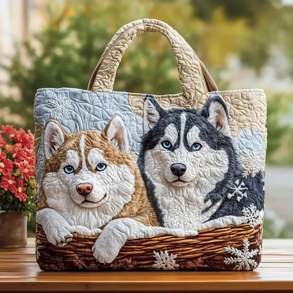 Handgmachti Husky-Seele-Täsche