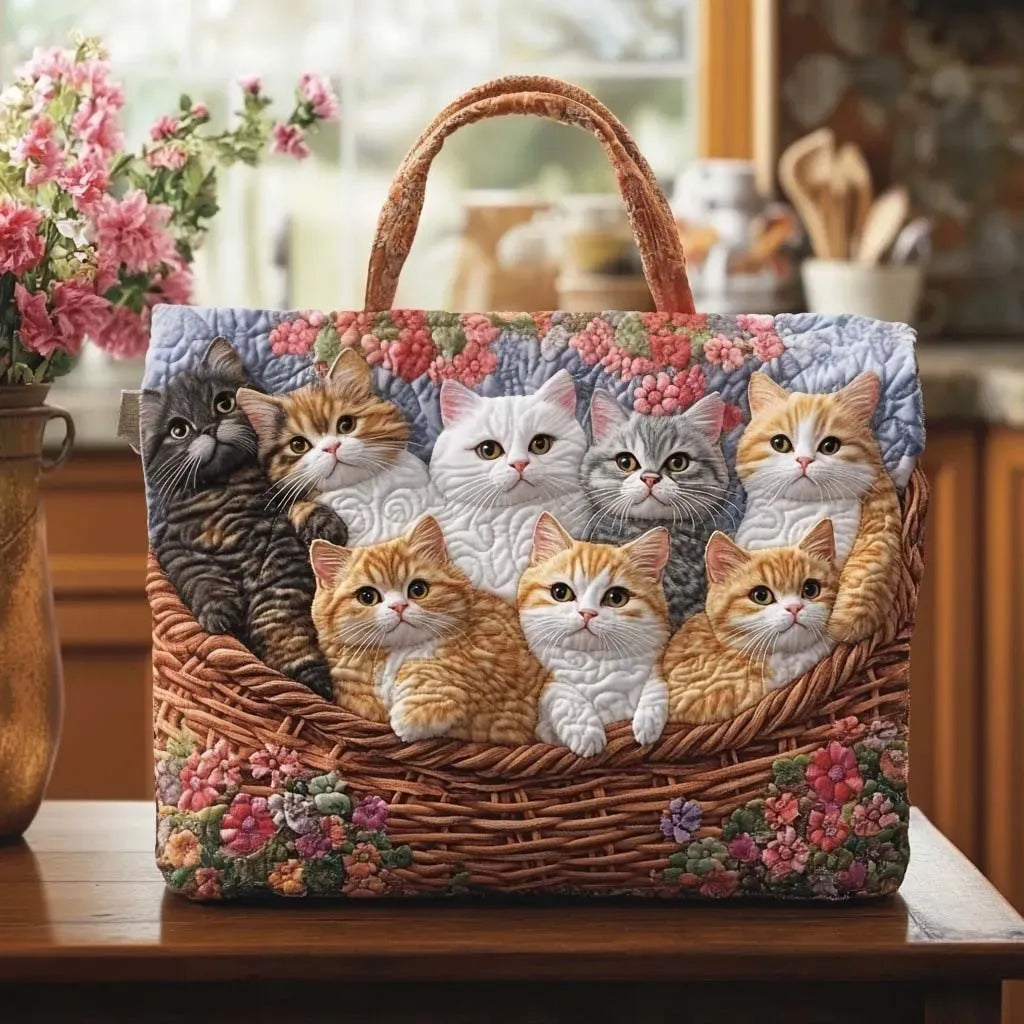 Handgmachti Chatzefamilie-Täsche