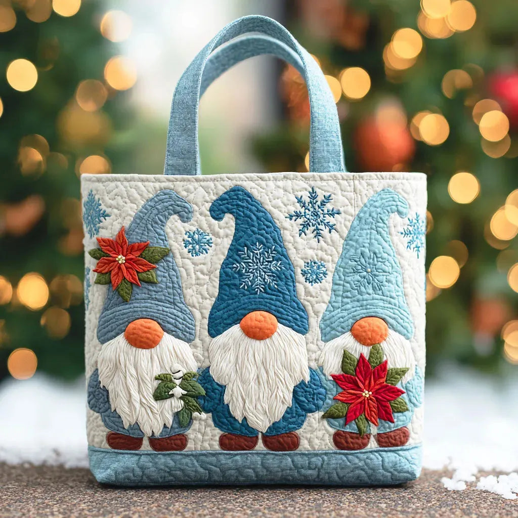 Handgmachti Winterwichtel-Wiehnachtsstern-Täsche