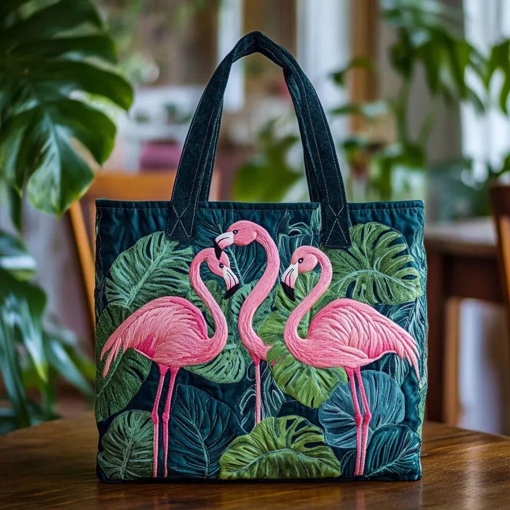 Handgmachts tropischs Flamingo-Täschli
