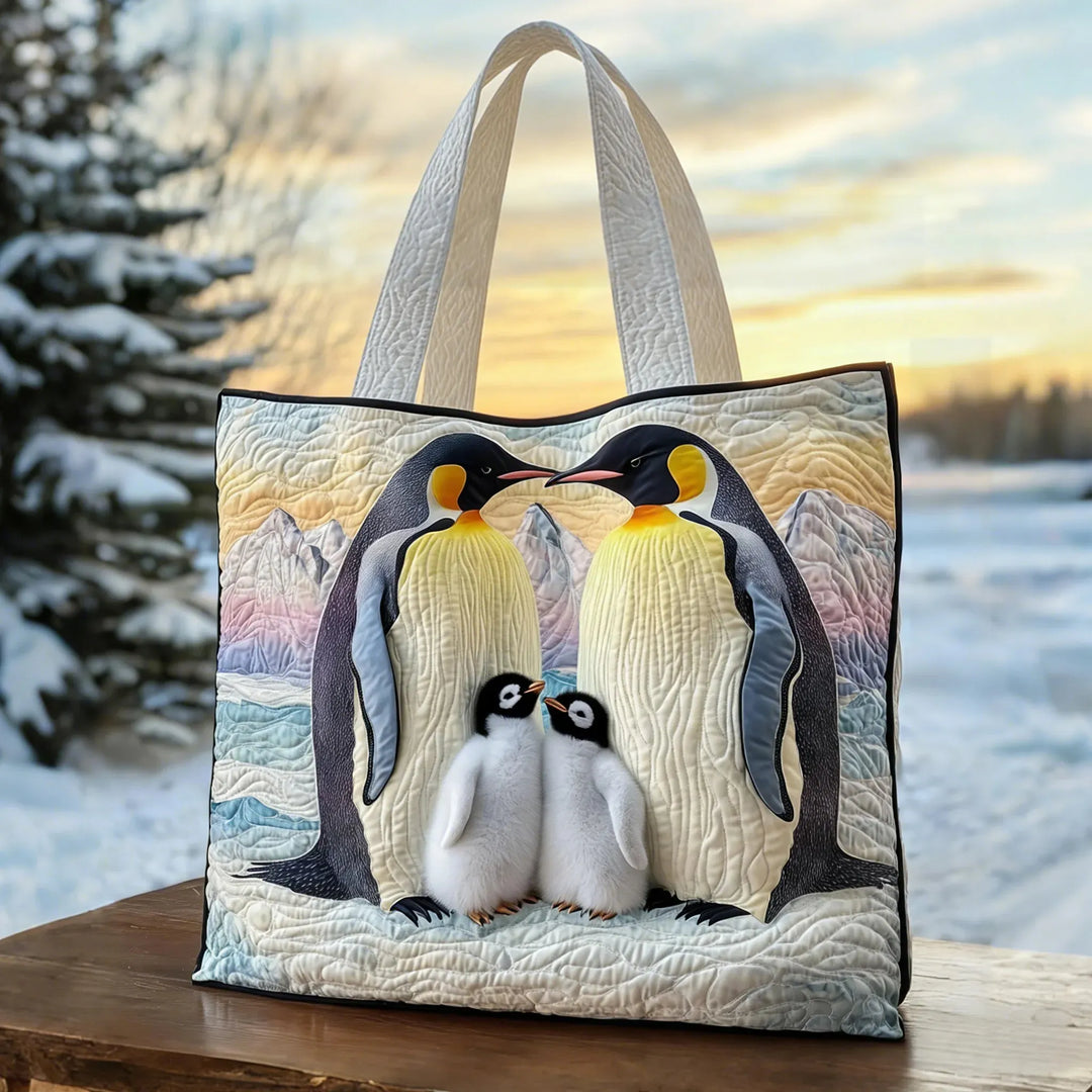 Handgmachts Pinguin-Familie-Täschli