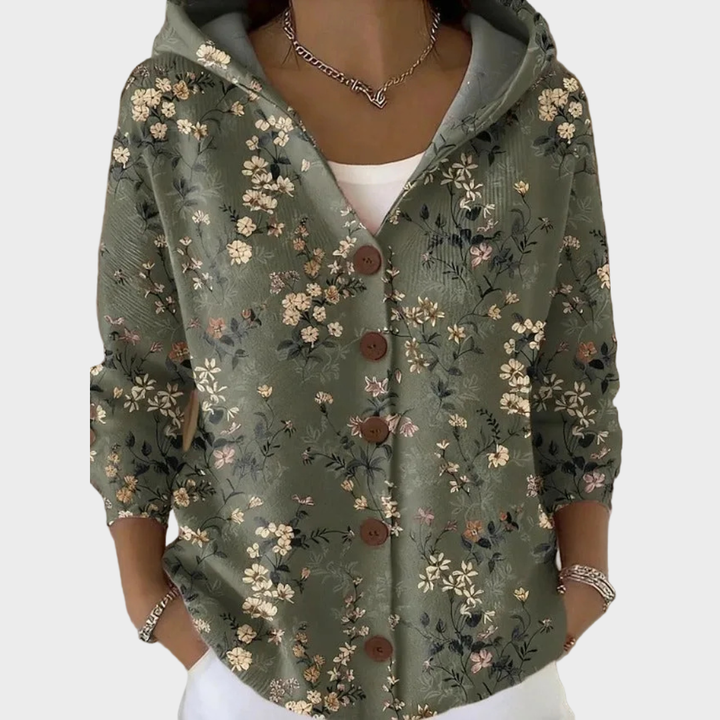 Cassidy – Warmi, langi Strickjacke für Fraue