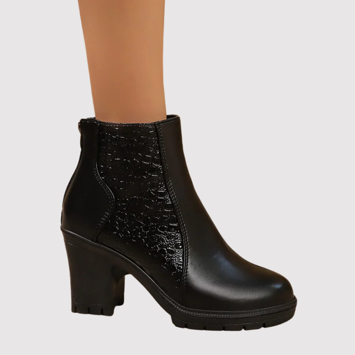Katarzyna™ Schuhe mit dickem Absatz aus echtem Leder und Fussgewölbe-Unterstützung 💫