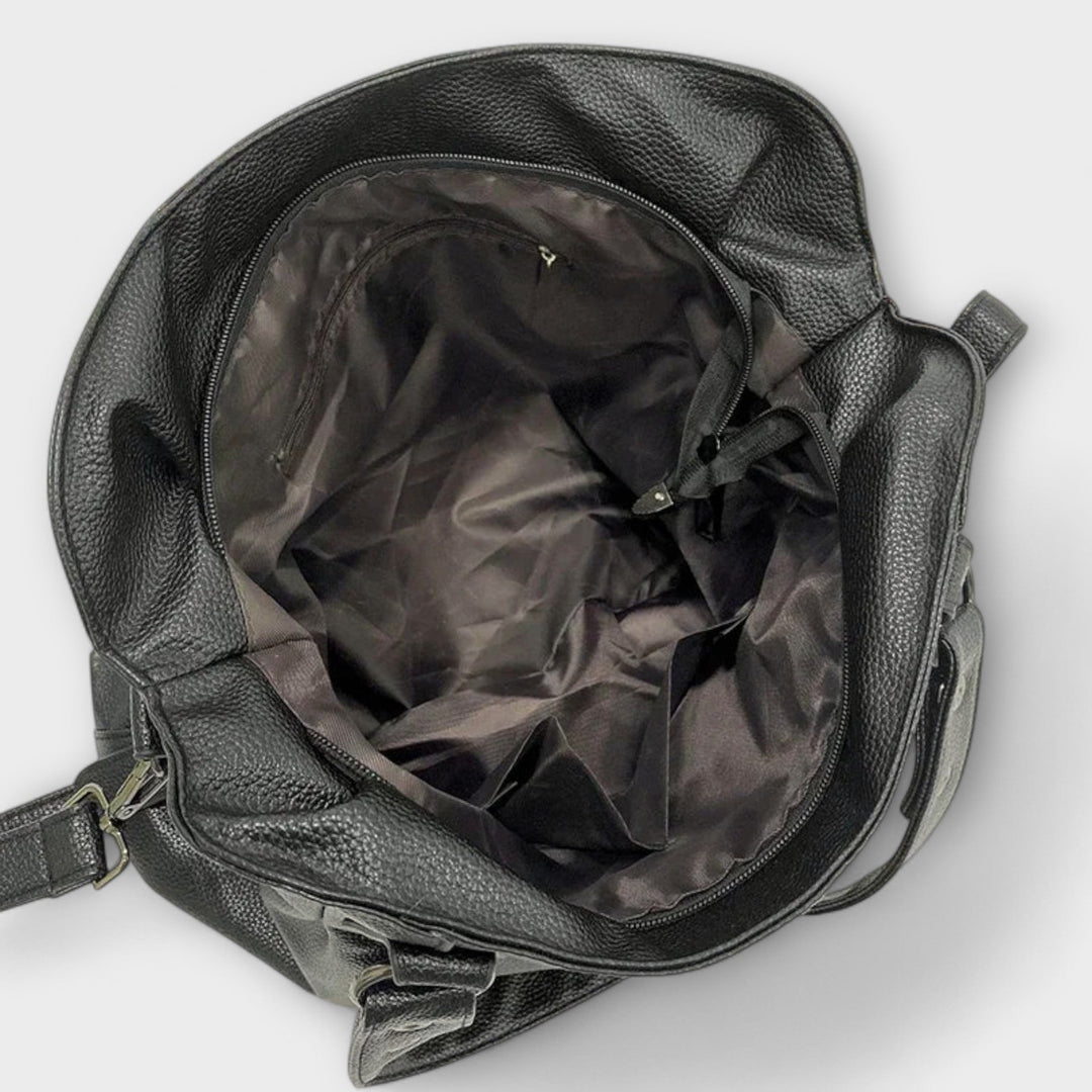 Cécile. – Eleganti Hobo-Täsche für d'Schulter