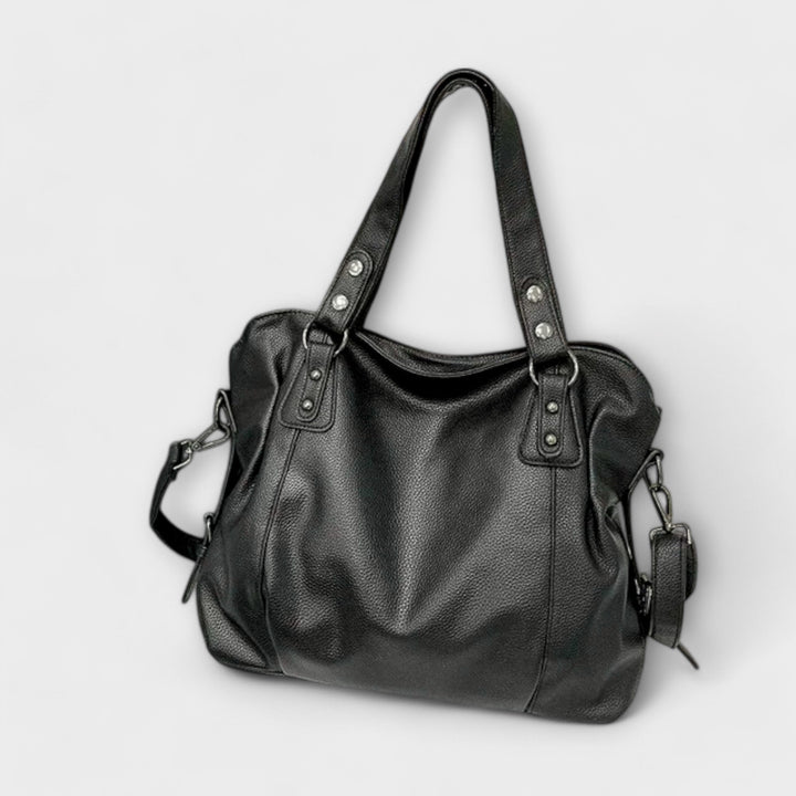 Cécile. – Eleganti Hobo-Täsche für d'Schulter
