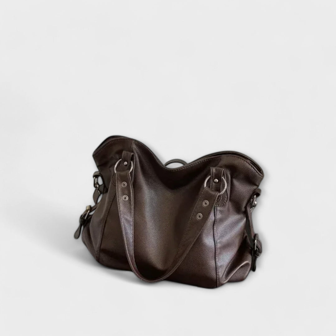 Cécile. – Eleganti Hobo-Täsche für d'Schulter
