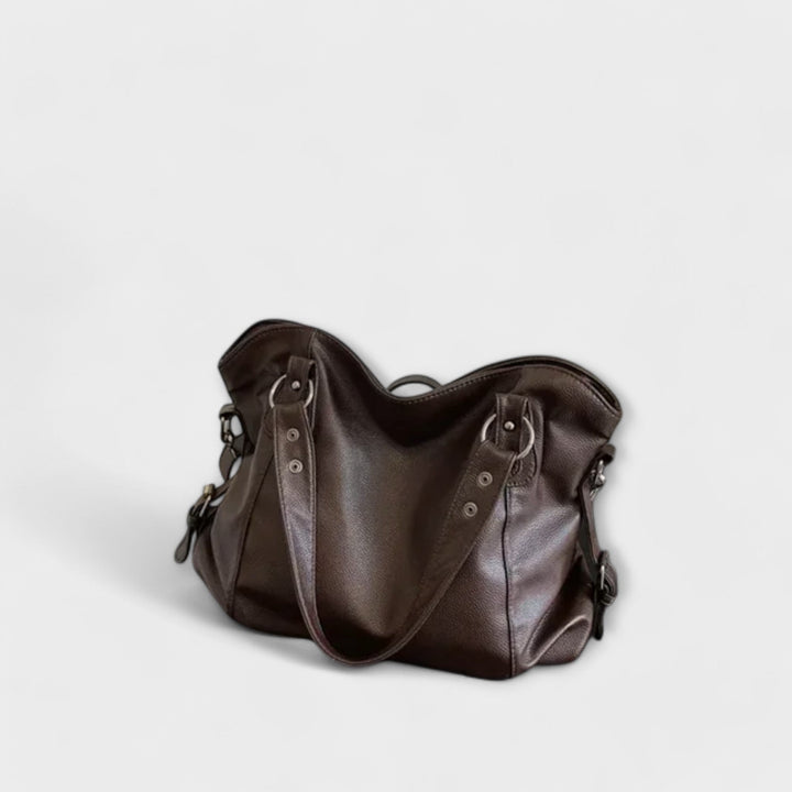 Cécile. – Eleganti Hobo-Täsche für d'Schulter