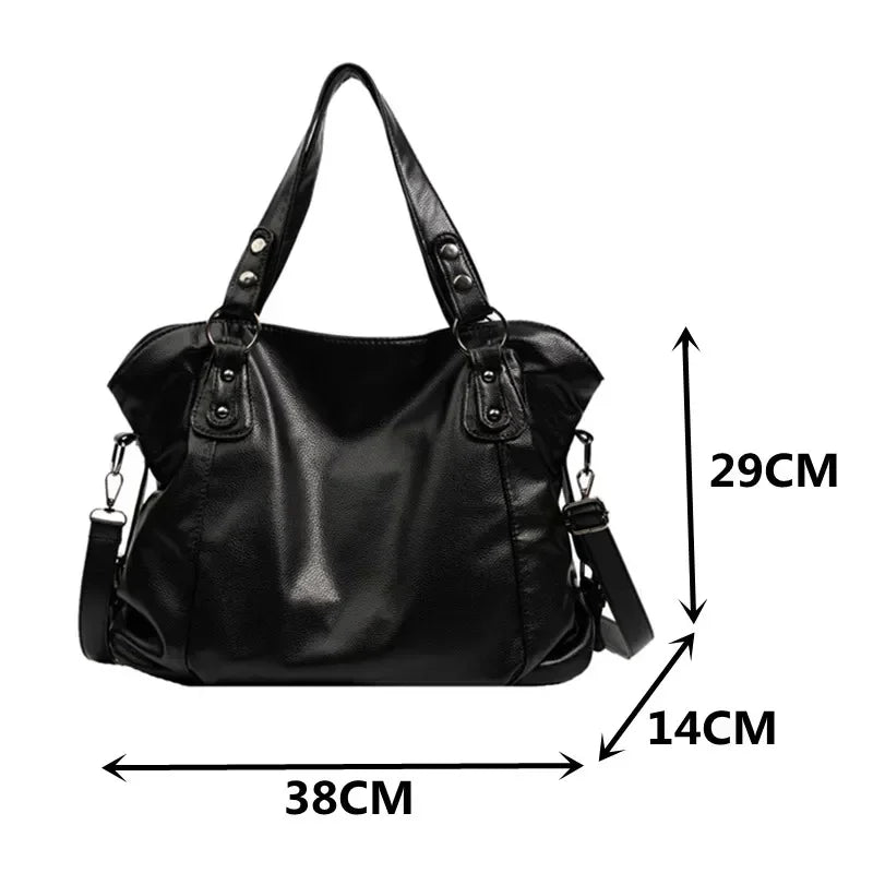Cécile. – Eleganti Hobo-Täsche für d'Schulter