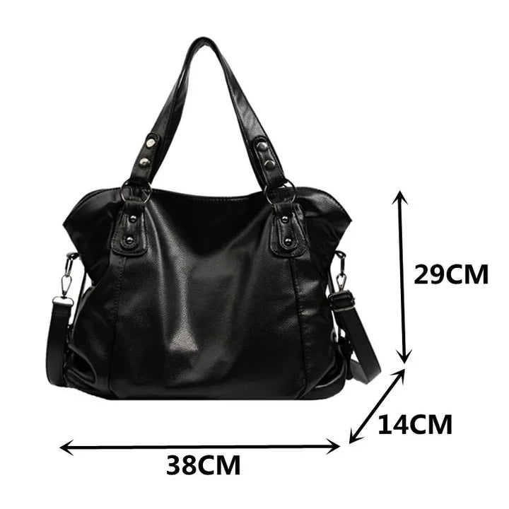 Cécile. – Eleganti Hobo-Täsche für d'Schulter