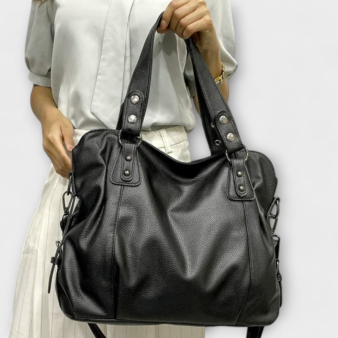 Cécile. – Eleganti Hobo-Täsche für d'Schulter