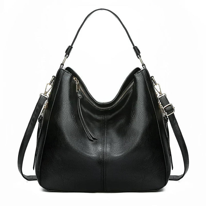 Lisa™ | Zeitlose Lederhandtasche