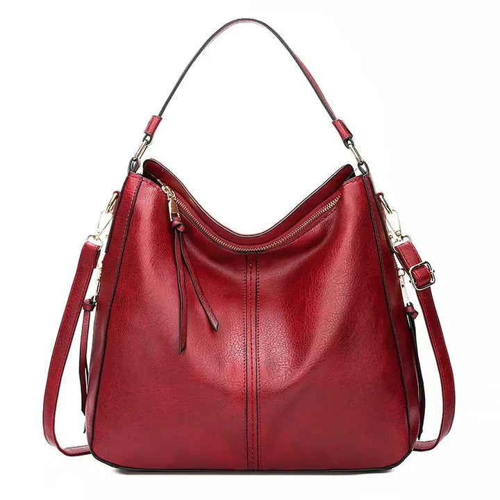 Lisa™ | Zeitlose Lederhandtasche