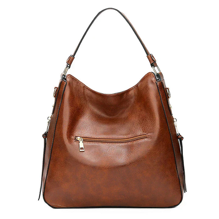 Lisa™ | Zeitlose Lederhandtasche
