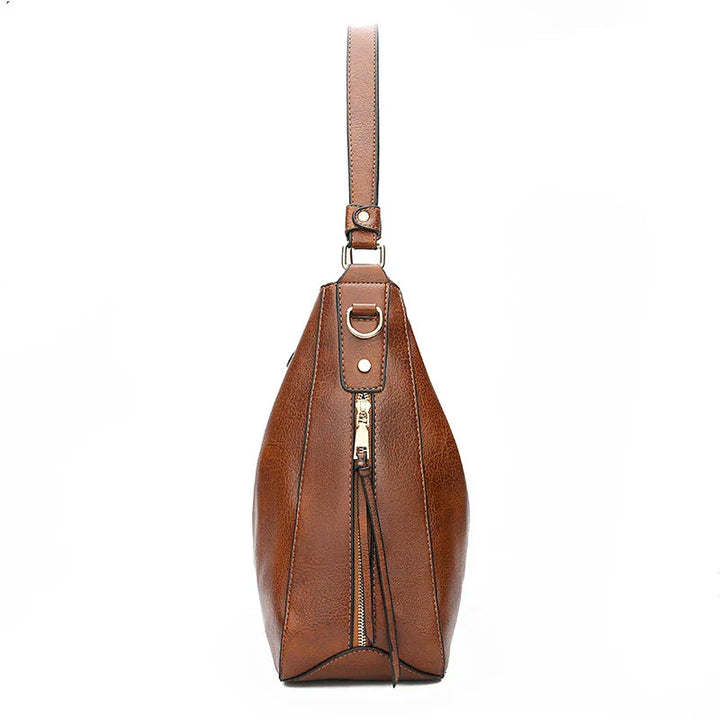 Lisa™ | Zeitlose Lederhandtasche
