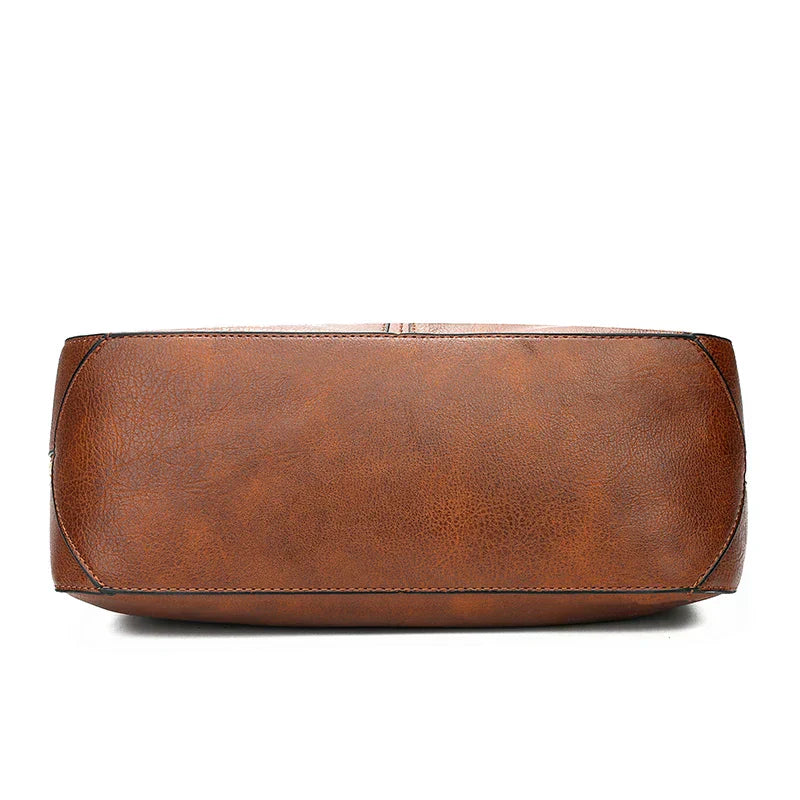 Lisa™ | Zeitlose Lederhandtasche