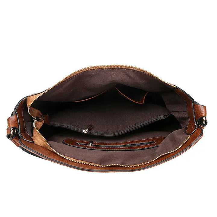 Lisa™ | Zeitlose Lederhandtasche