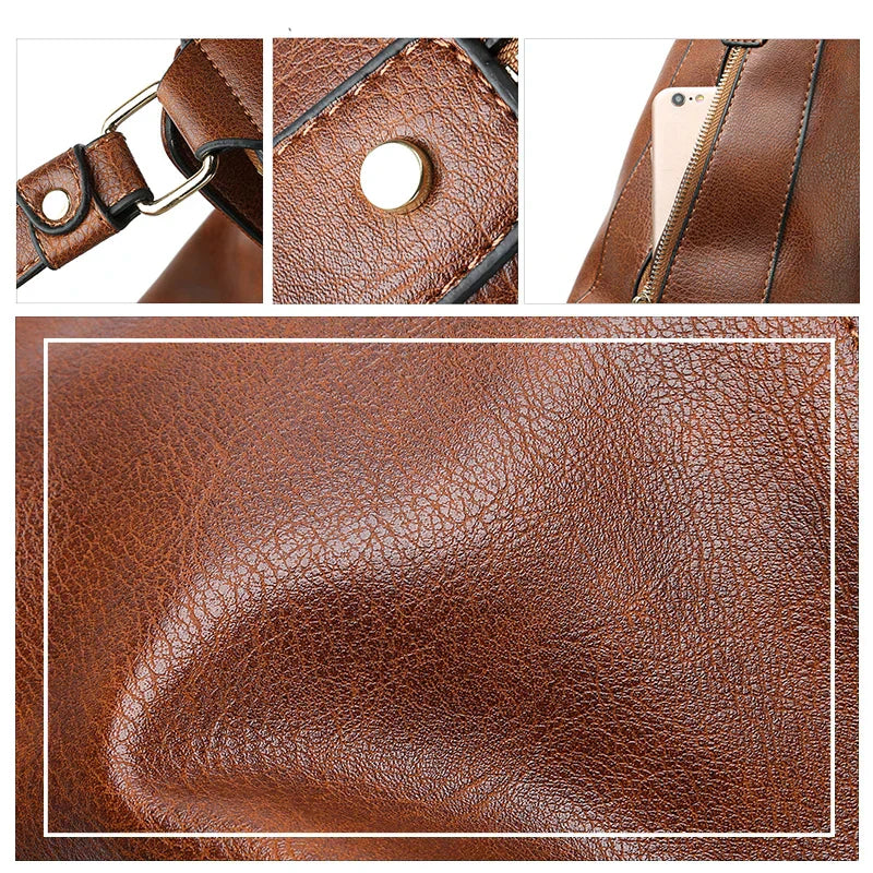Lisa™ | Zeitlose Lederhandtasche