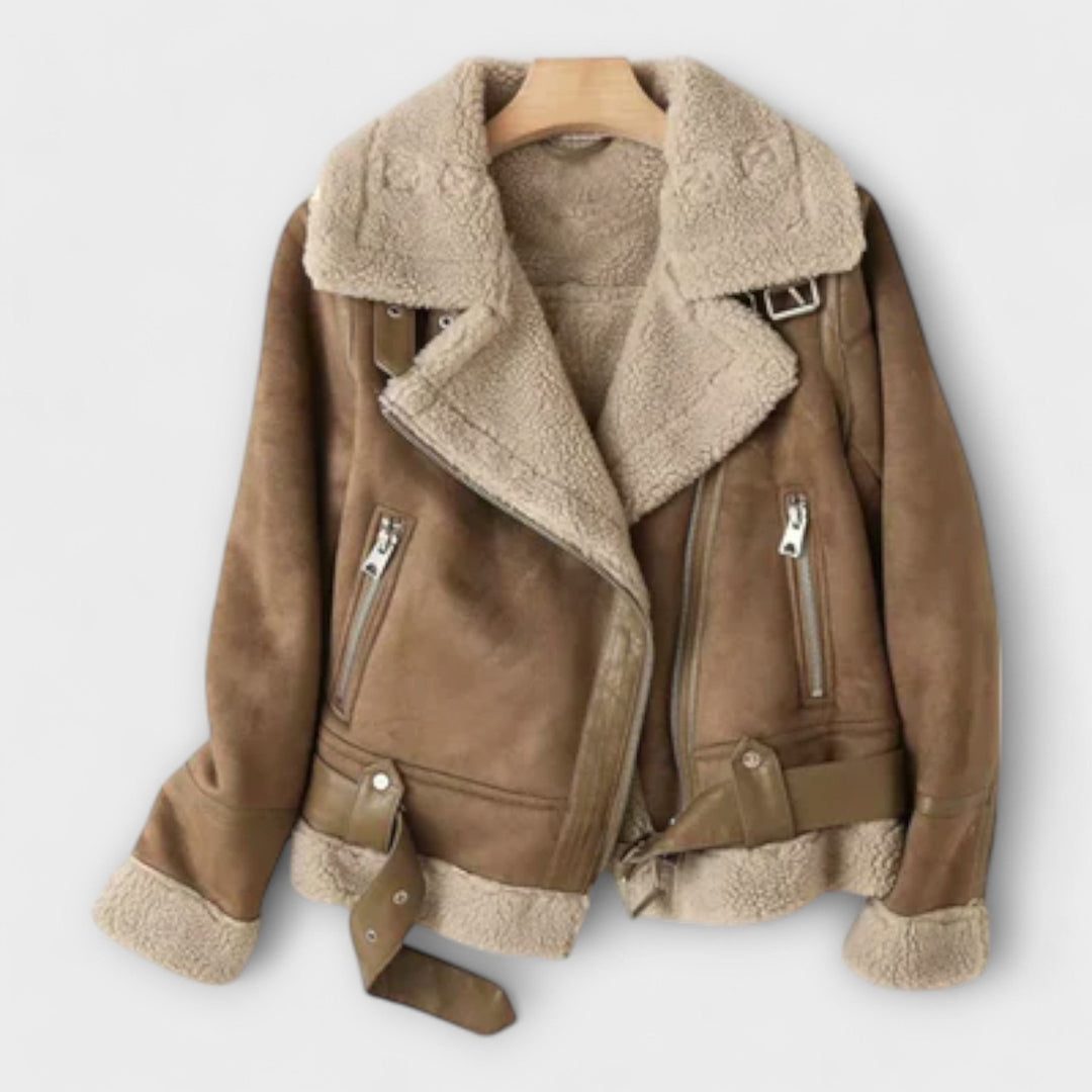 Catarina – Leder-Fliegerjacke