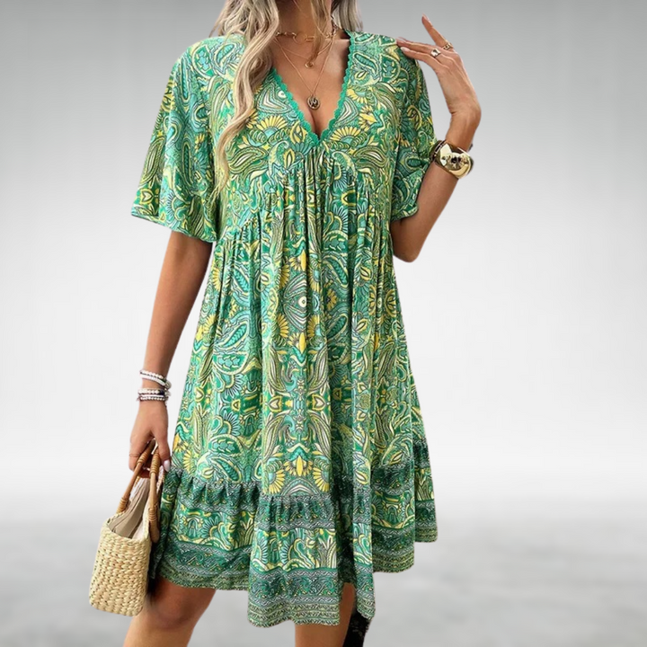 Quinley - Swing-Kleid Boho
