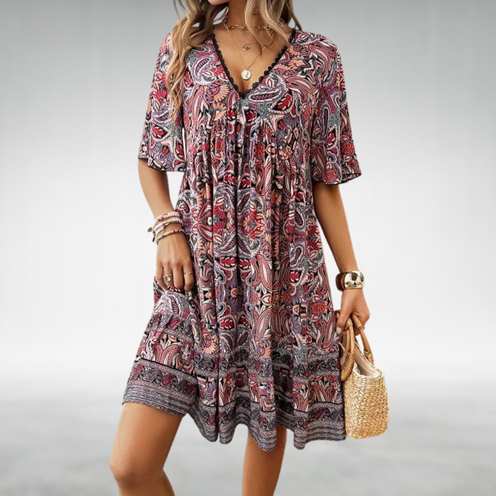Quinley - Swing-Kleid Boho