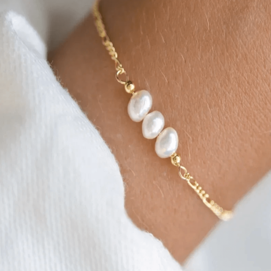 Armband mit drei Perle