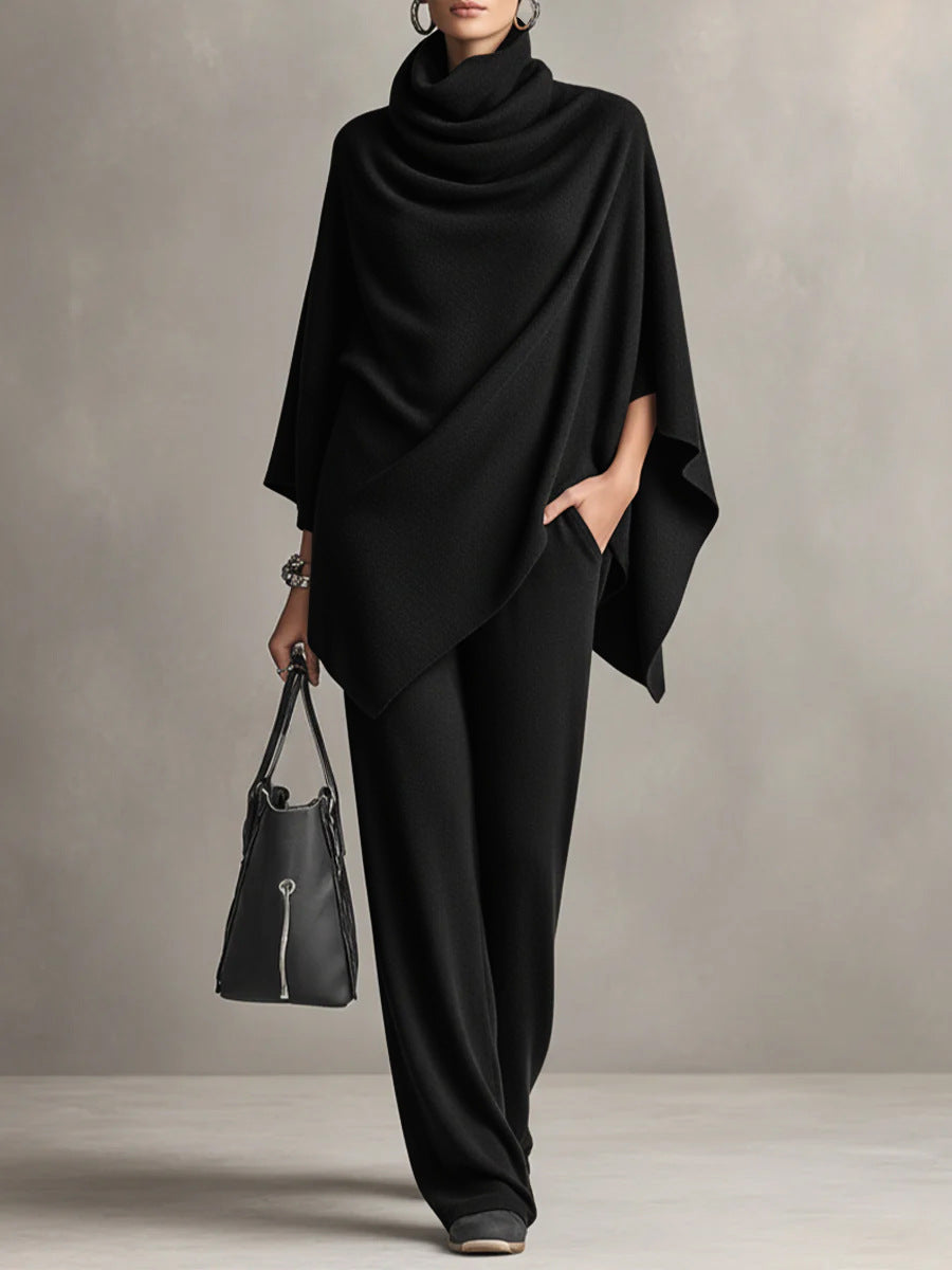 Elegants drapierts Zweiteiler-Set