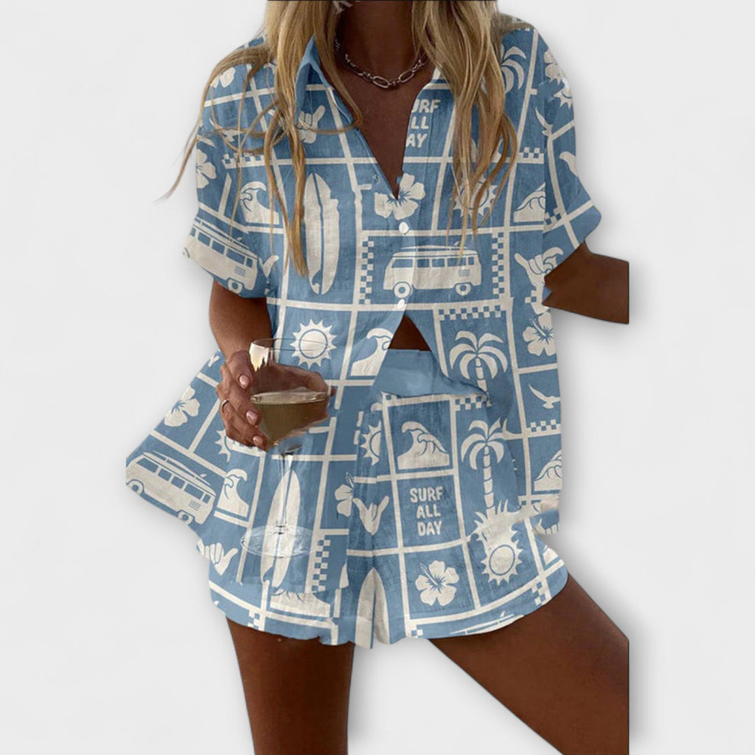 Trenara – Luftige Look mit Karawane-Print