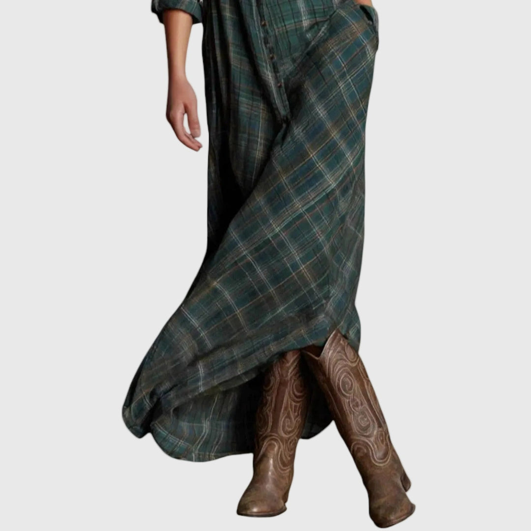 Elegantes Maxi-Kleid | Rosa