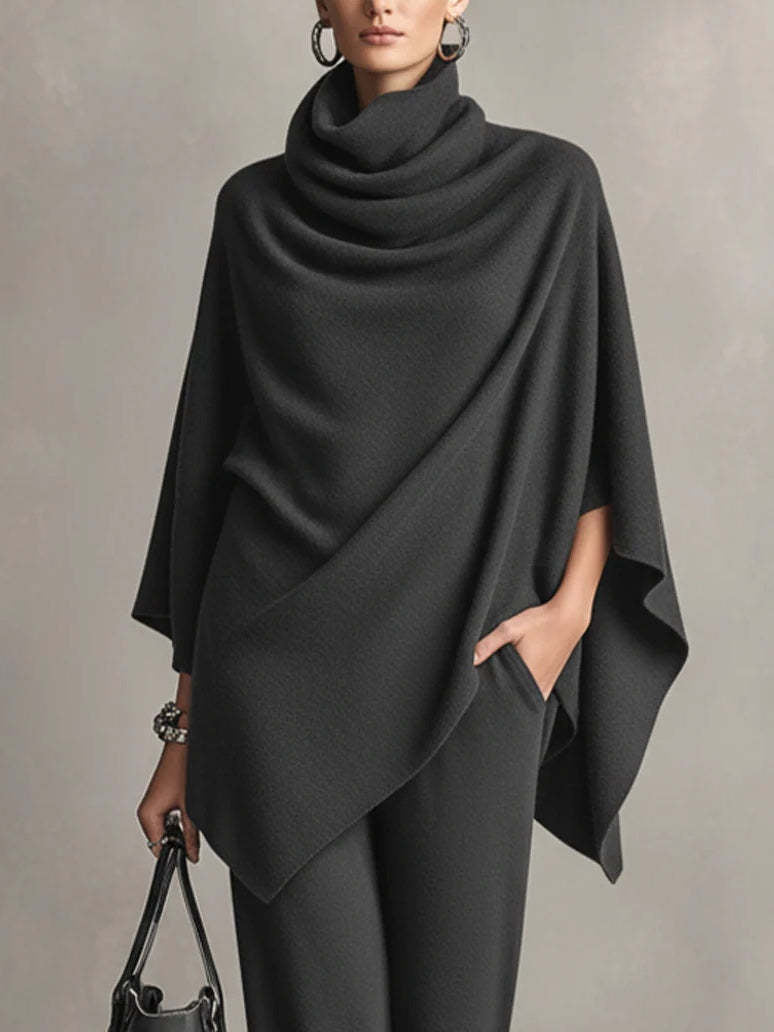 Elegants drapierts Zweiteiler-Set