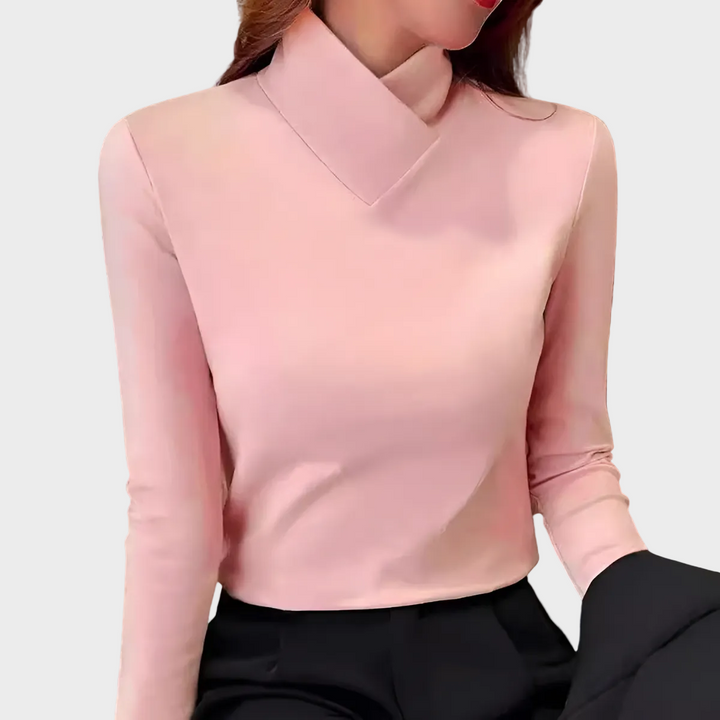 Stazia – Eleganter Rollkragenpullover