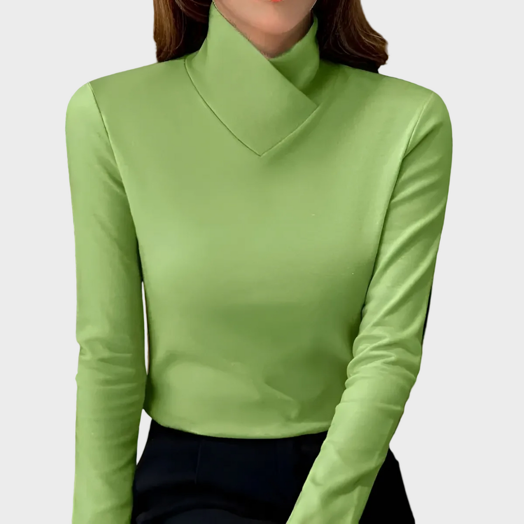 Stazia – Eleganter Rollkragenpullover
