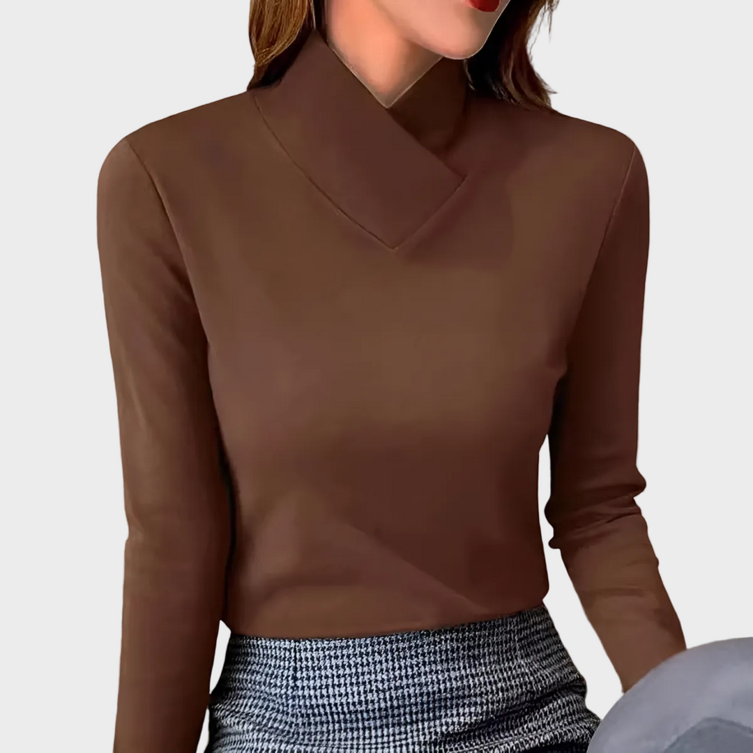 Stazia – Eleganter Rollkragenpullover