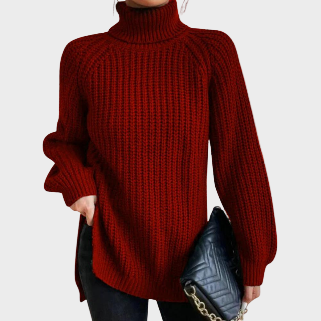 Yara – Damen-Rollkragenpullover für den Winter