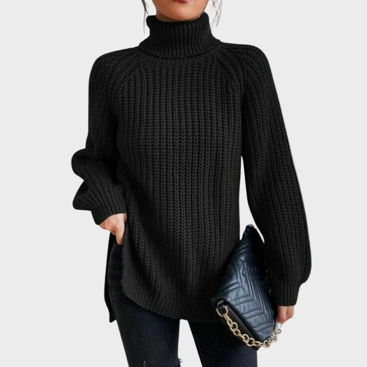 Yara – Damen-Rollkragenpullover für den Winter