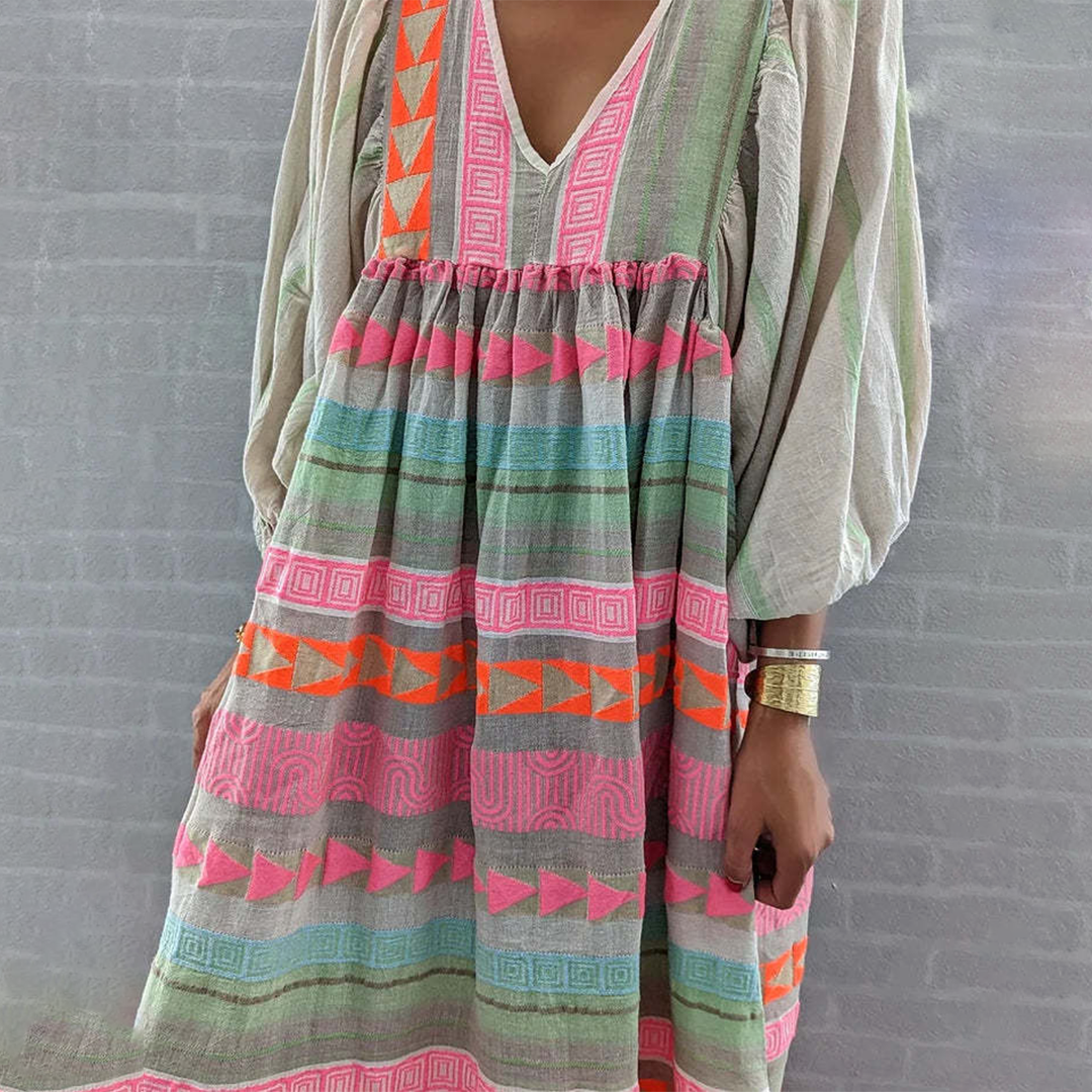 Jessenia - Bequemes Boho-Kleid