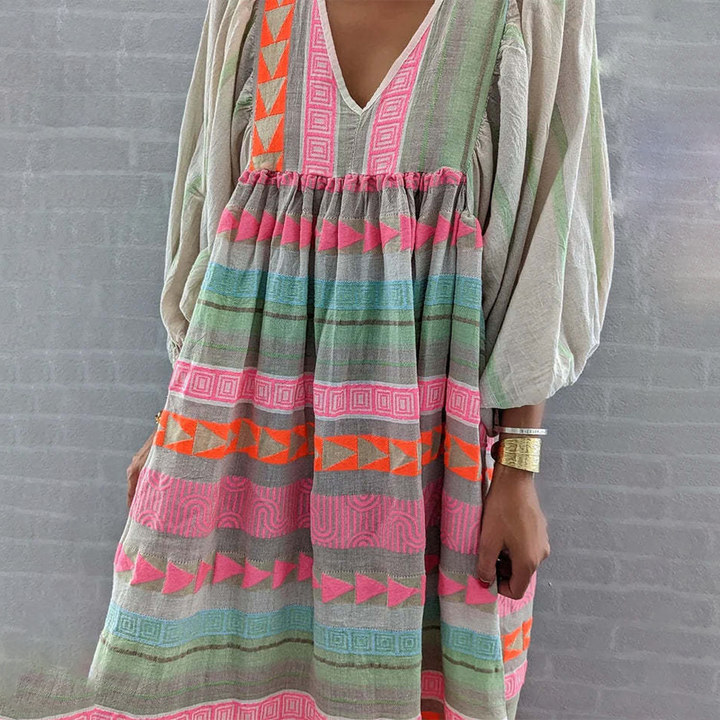 Jessenia - Bequemes Boho-Kleid