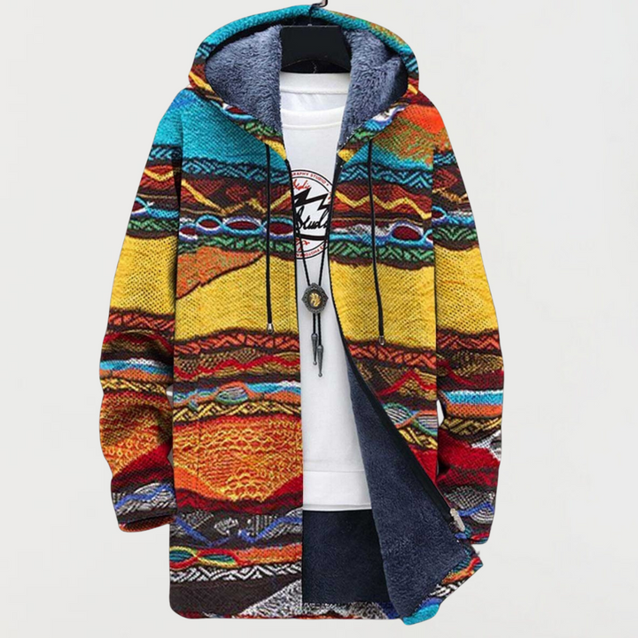 Sweatshirt mit Tribal-Art