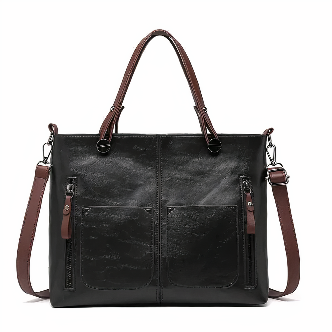 Nancy – Zeitlos elegante Lederschultertasche