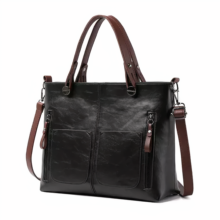 Nancy – Zeitlos elegante Lederschultertasche