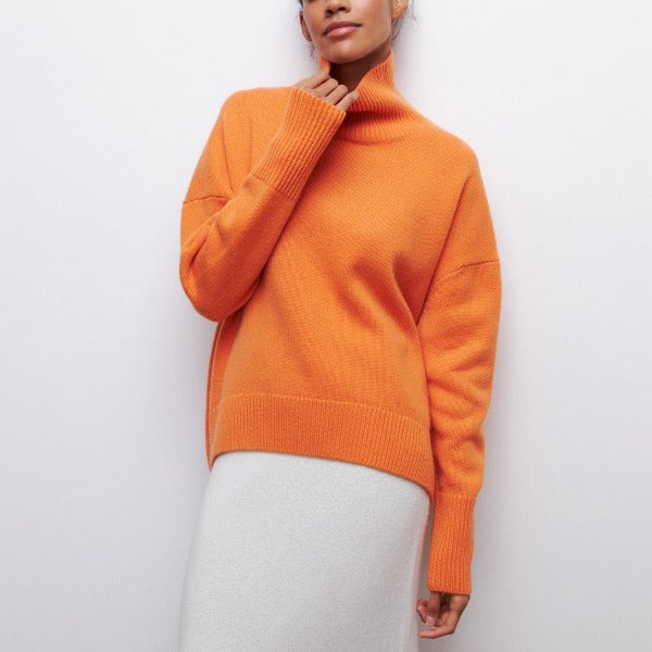 Katrielle – bequemer Rollkragenpullover