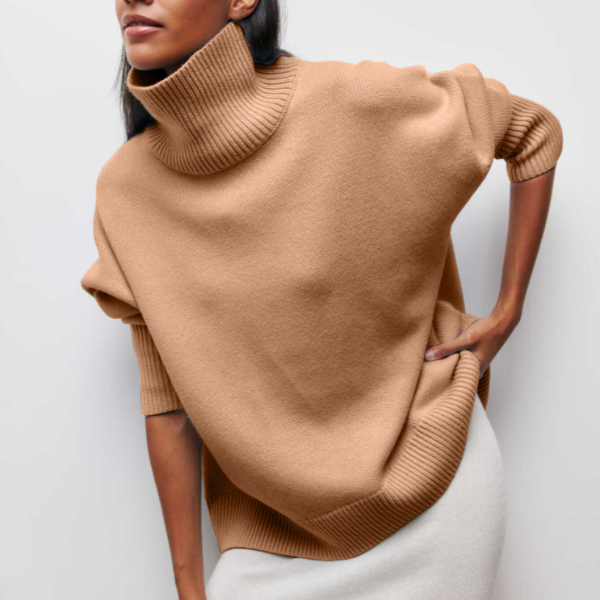 Katrielle – bequemer Rollkragenpullover