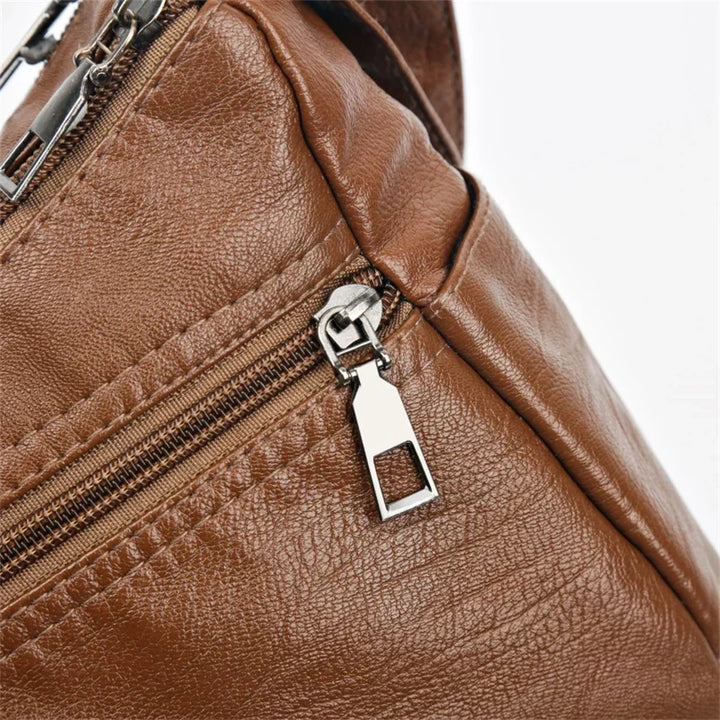 Olivia – Eleganti Schultertasche im Vintage-Stil