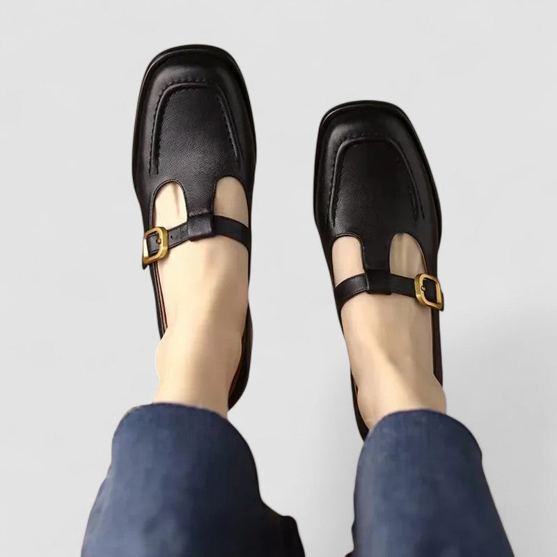 Kyrahnae | Mary-Jane-Schuhe mit orthopädischem T-Riemen