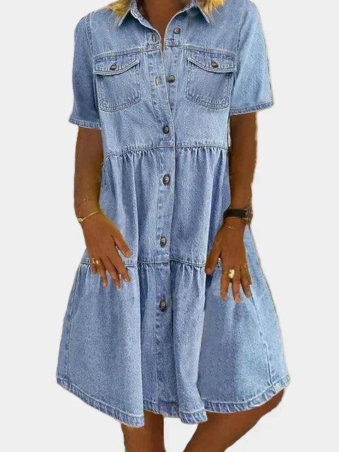 Sofie – Boho-Jeanschleid
