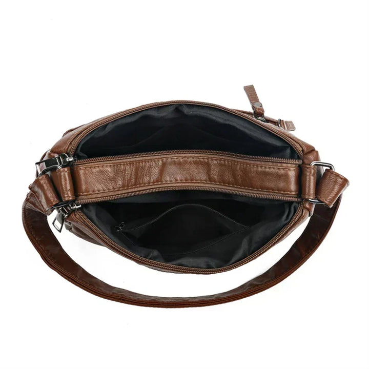 Olivia – Eleganti Schultertasche im Vintage-Stil