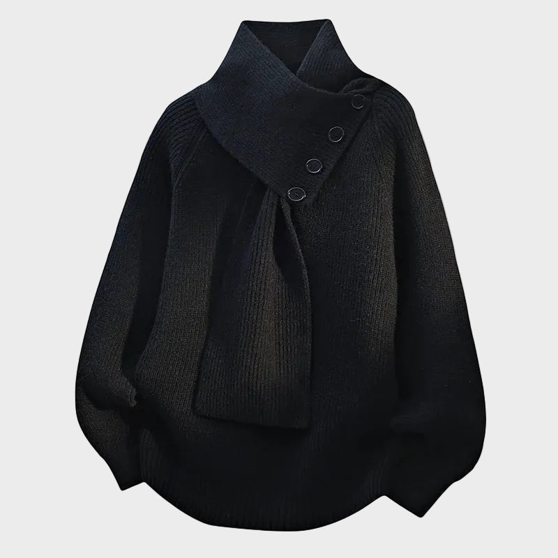 Arielle – Bequemer Pullover mit Schalkragen