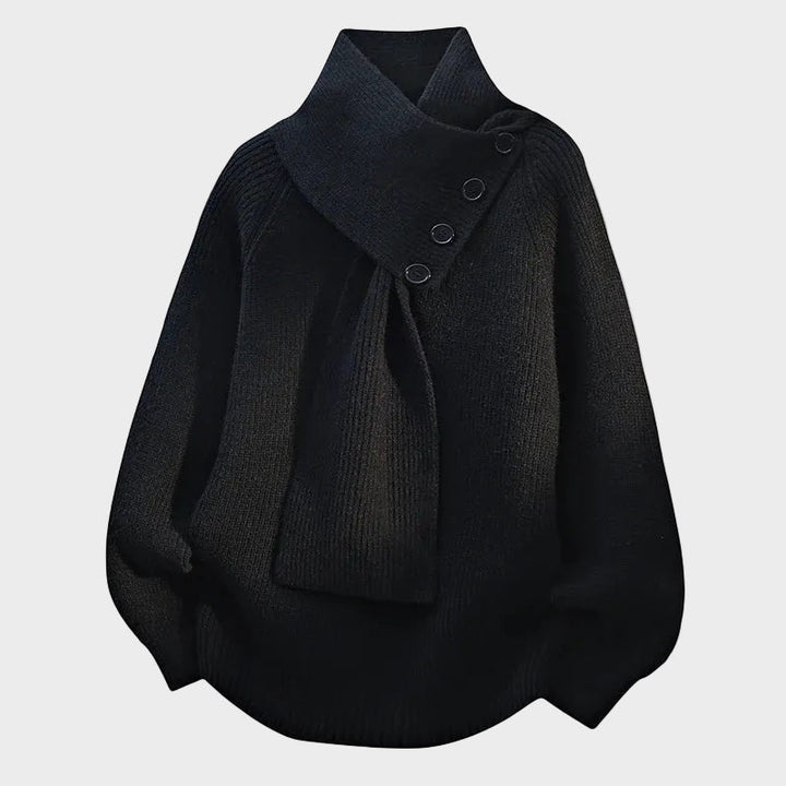 Arielle – Bequemer Pullover mit Schalkragen